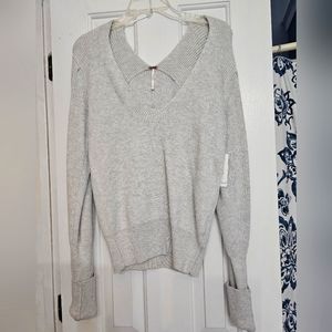 Free people long sleeve thick cozy sweater